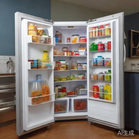 冰箱太满，冷气流通差