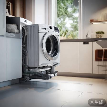 洗衣机线遮丑，家居更美观