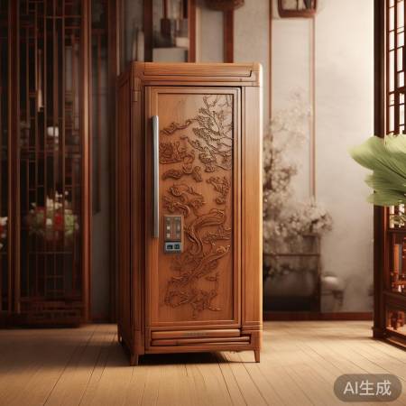 古风小冰箱，传统与现代融合