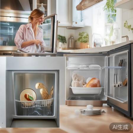 厨房整洁，健康生活港湾