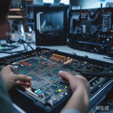 检查电视内部电路