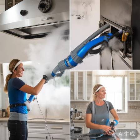 “蒸汽洗油烟机小技巧”