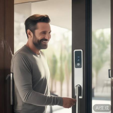 顶固智能指纹锁极速响应梳理$西巢指纹锁：轻松设置，安全生活一步到位