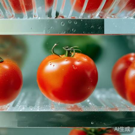 熟透西红柿冷藏防变质