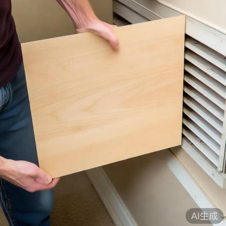 检查布挡板尺寸