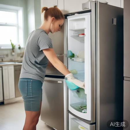 “定期清冰箱，延长使用寿命”