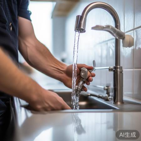 缓慢开阀，检查漏水