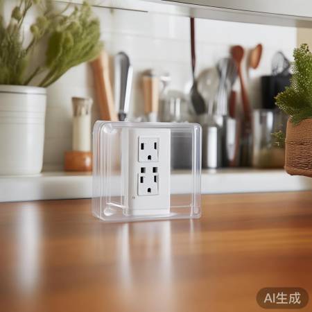 “插座盖子，保障安全用电”