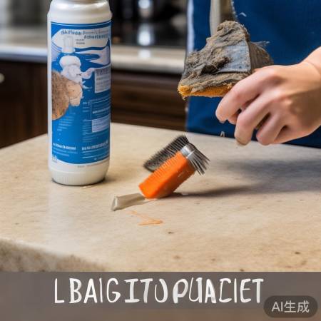 胶条痕迹用清洁剂去除